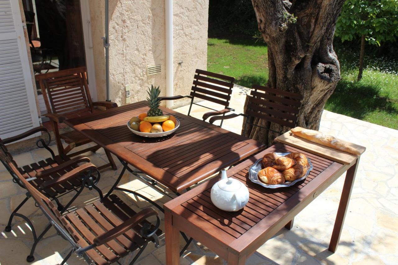 Suquette Charming Provencal House In Antibes With Nice Terrace, Garden And Pool Access Eksteriør billede