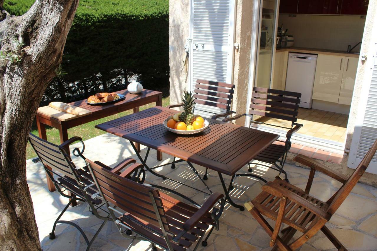 Suquette Charming Provencal House In Antibes With Nice Terrace, Garden And Pool Access Villa Eksteriør billede